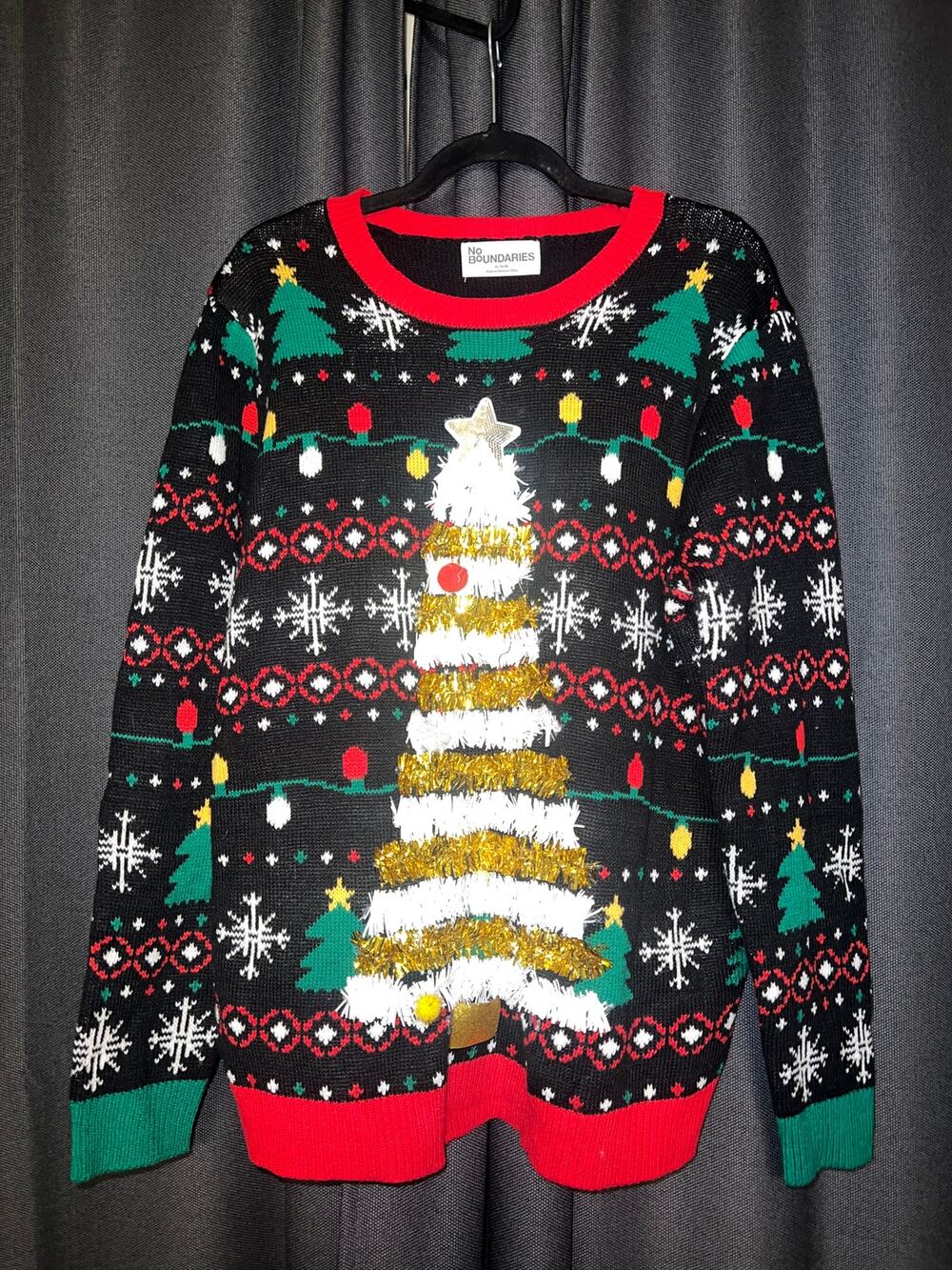 Ugly Christmas Sweater Xmas Size XL